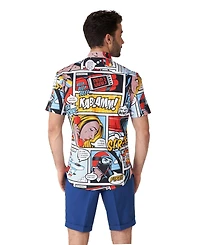OppoSuits Men's Shirt - Short Sleeve Shirts