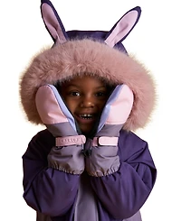 Roarsome Little Girls Hop the Bunny Ski Jacket