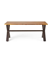 Streamdale Irving 3-Piece Teak Acacia Wood Outdoor Dining Set
