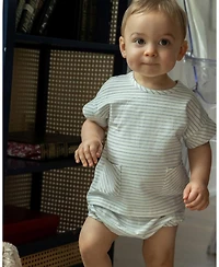MeMoi Baby Boys Tiny Stripe Set