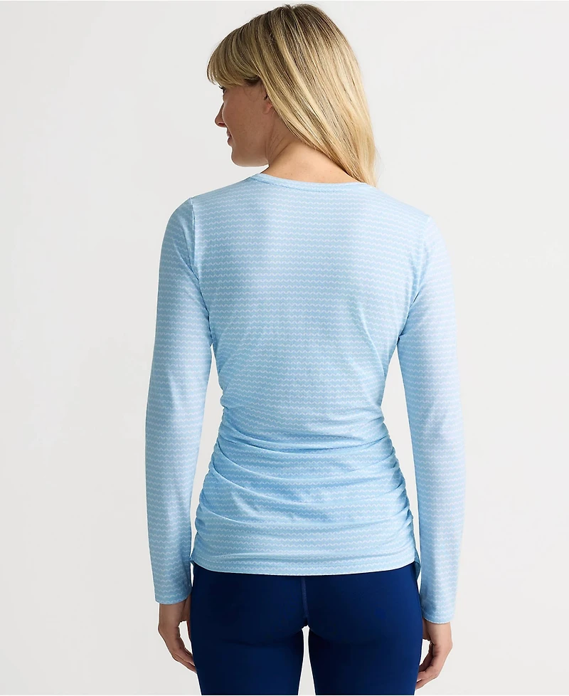 Lands' End Women's Power Performance Long Sleeve Fitted Tee