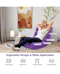 Adjustable 14-position Cushioned Floor Chair