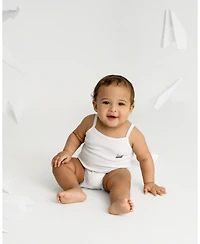 MeMoi Baby Girls Ribbed On The Move Bodysuits