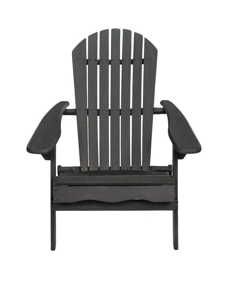 Streamdale Rustic Acacia Wood Folding Adirondack Chair