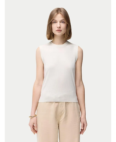 Gobi Cashmere Women's Cashmere Silk Sleeveless Top