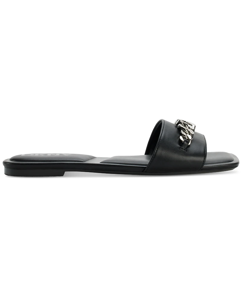 Dkny Women's Dania Chain Slide Sandals