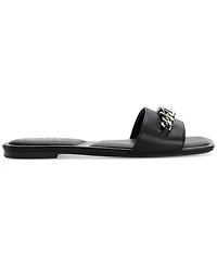 Dkny Women's Dania Chain Slide Sandals