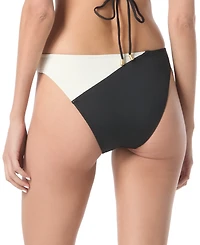 Vince Camuto Women's Colorblocked High-Cut Bikini Bottoms