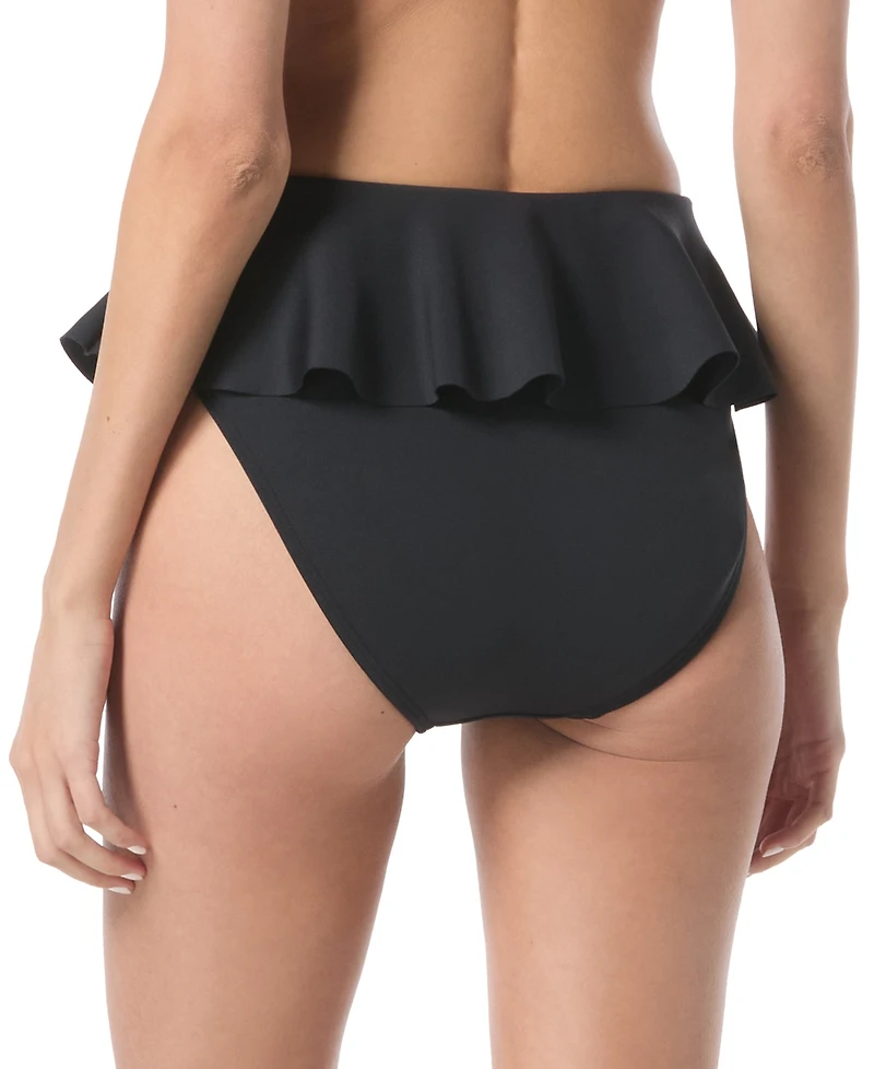 Vince Camuto Women's Skirted High-Leg Bikini Bottoms