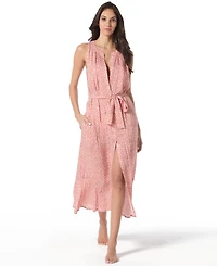 Vince Camuto Women's Leopard-Print Cover-Up Dress