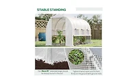 Walk-In Greenhouse for Gardening – Large Outdoor Plant Growing Space