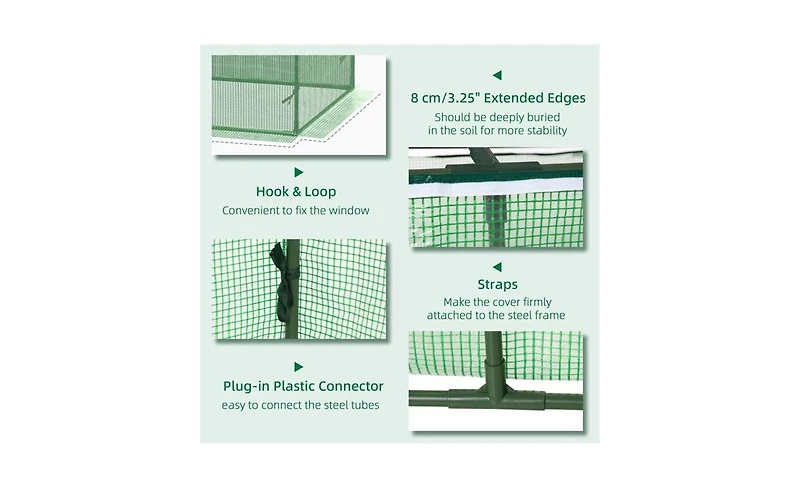 Garden Greenhouse – Durable Outdoor Structure for Optimal Plant Growth