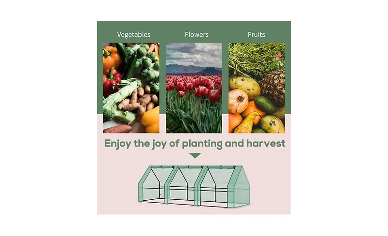 Mini Greenhouse for Garden Compact Indoor-Outdoor Plant Growing Solution