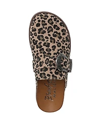 Blowfish Malibu Women's Sienna Round Toe Slip On Flat Clogs
