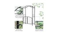 Garden Arch – Elegant Outdoor Archway for Garden, Pathway, or Entrance Decor