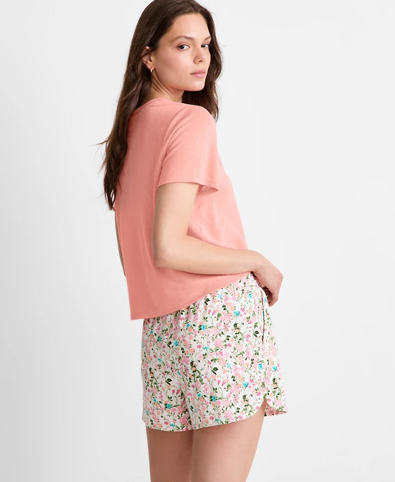 State of Day Women's Relaxed-Fit Short-Sleeve Tee Xs-3X, Exclusively at Macy's