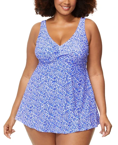 Raisins Curve Trendy Plus Lucia Swim Dress