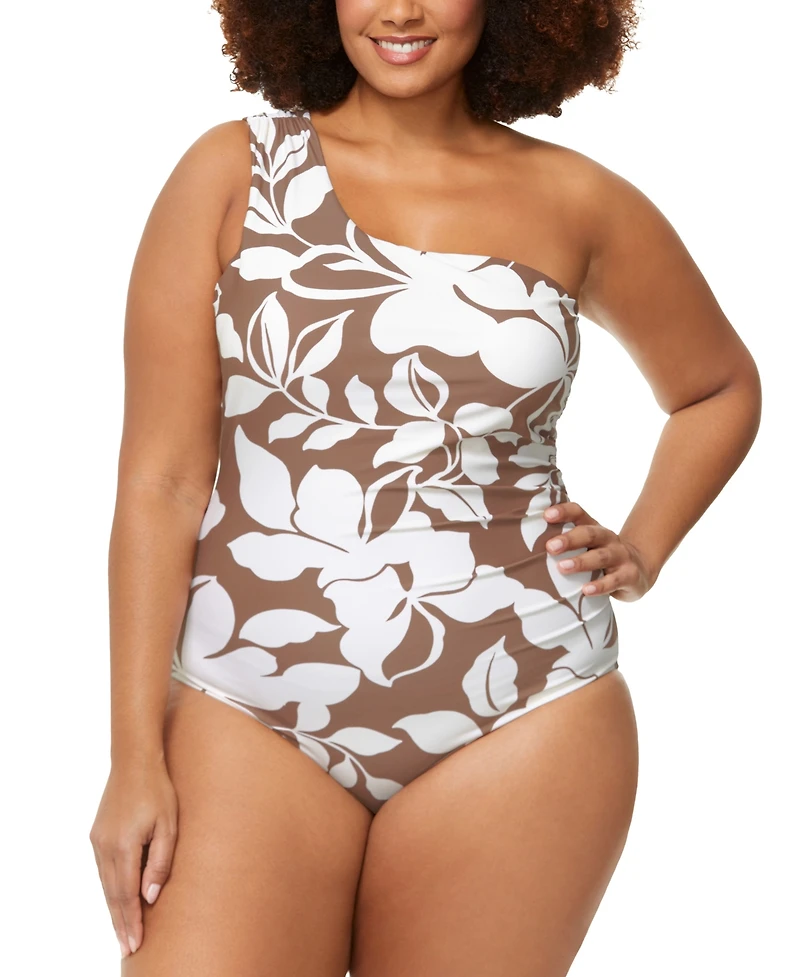 Raisins Curve Trendy Plus Size Asha One Piece Swimsuit