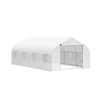 Spacious Greenhouse for Ideal Plant Growth and Year-Round Gardening