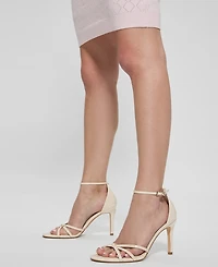 Guess Women's Spring Strappy Knot Stiletto Sandals