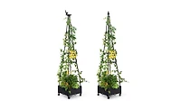 Spacious Garden Bed for Healthy Plant Growth and Organized Outdoor Gardening