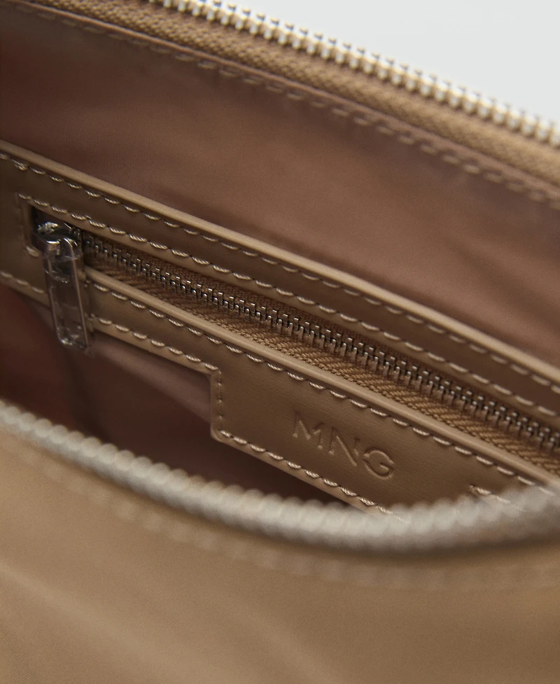 Mango Women's Nylon Shoulder Bag