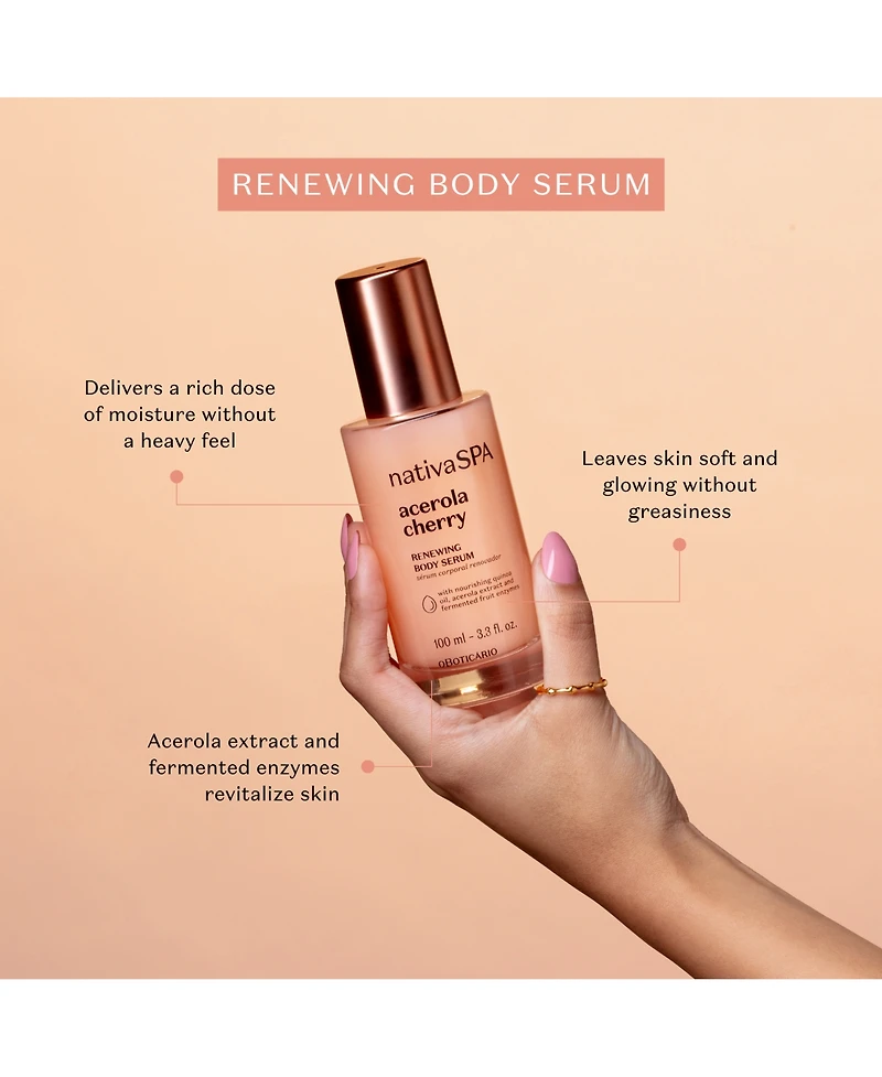 Acerola Cherry Renewing Body Serum, 3.38 fl oz