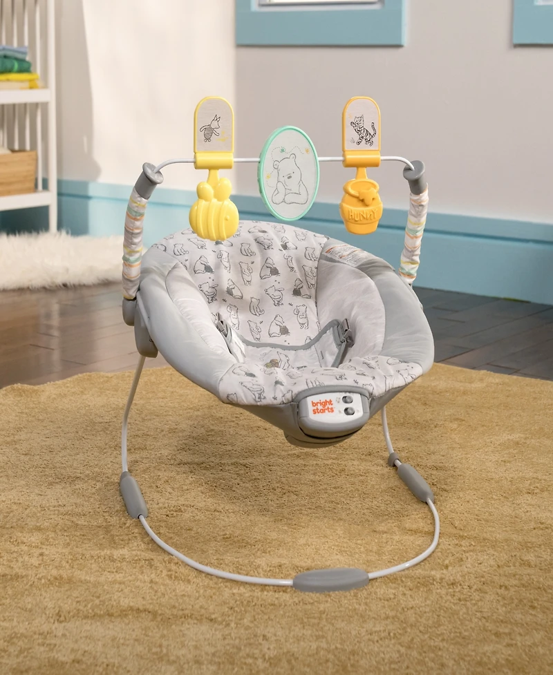 Bright Starts Baby Disney Winnie the Pooh Classic Pals Vibrating Bouncer