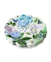 Certified International Garden Path Melamine 4-Pc. Dinner Plates, Service For 4