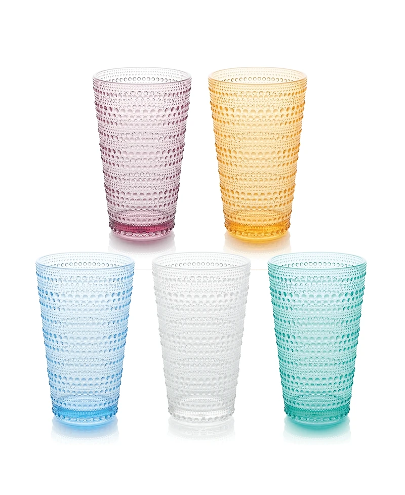 Certified International Santa Fe Acrylic Ice Tea Glasses, Set of 6