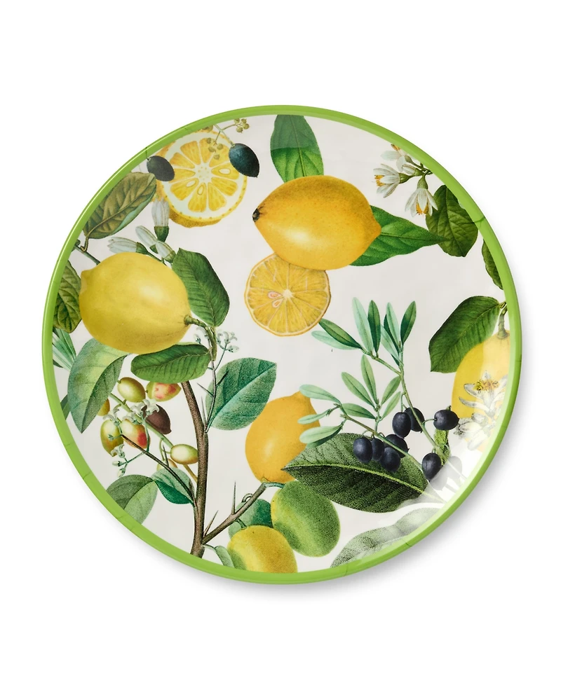 Certified International Limone Melamine Platters, Set of 2