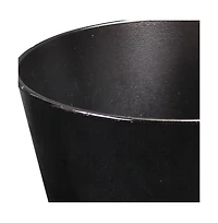 10" Red Recycled Plastic Indoor Outdoor Round Pot Planter