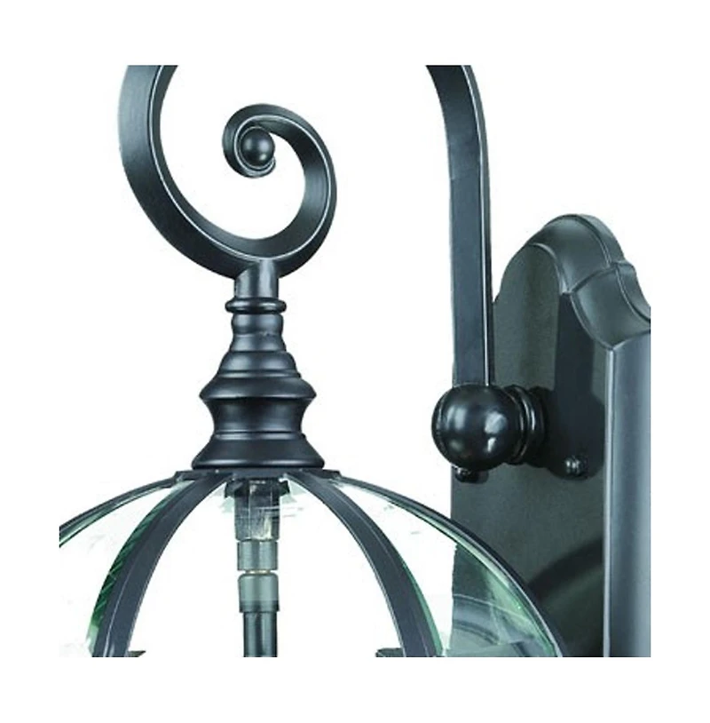 Eastern Lantern Wall Light – Three-Light Design for Porch & Garden