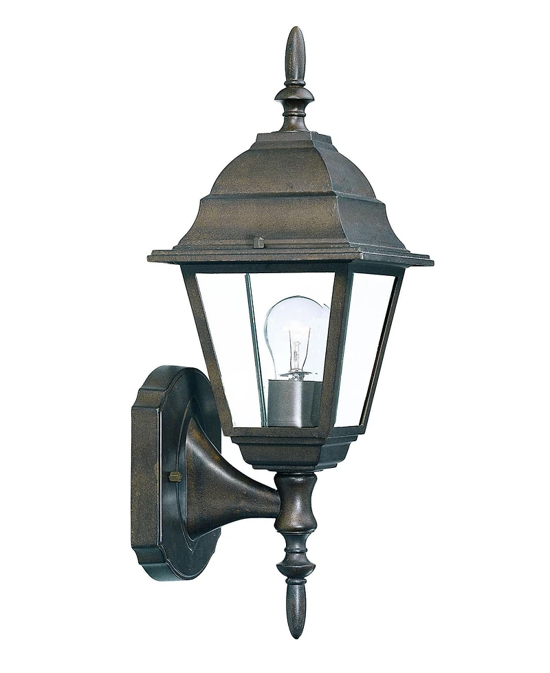 Antique Brown Swing Arm Outdoor Wall Light