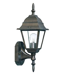 Antique Brown Swing Arm Outdoor Wall Light