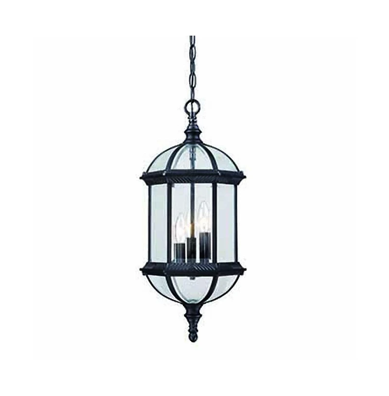 Three-Light Eastern Lantern Hanging Light – Elegant Pendant for Any Space