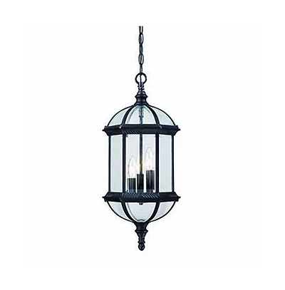 Three-Light Eastern Lantern Hanging Light – Elegant Pendant for Any Space