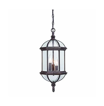 Three-Light Eastern Lantern Hanging Light – Elegant Pendant for Any Space