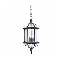 Three-Light Eastern Lantern Hanging Light – Elegant Pendant for Any Space