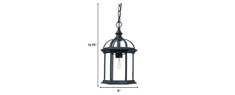 Cage Hanging Pendant Light – Modern Fixture for Any Space