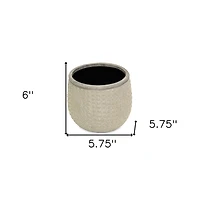 Dot Ceramic Round Pot Planter – Indoor & Outdoor Decorative Plant Pot