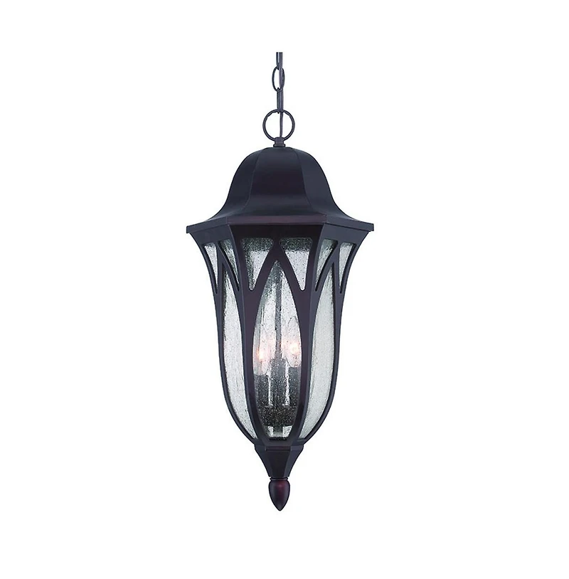 Geometric Glass Ceiling Light Sleek Hanging Fixture for Indoor Use