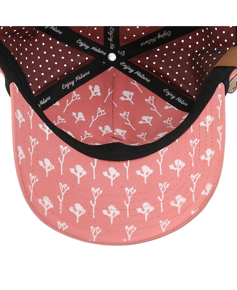 Generic Men's Acadia National Park Pink 6-Panel Unstructured Hat