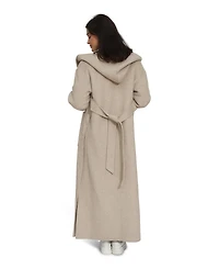 Belle & Bloom Walk My Way Wool Blend Oversized Maxi Coat