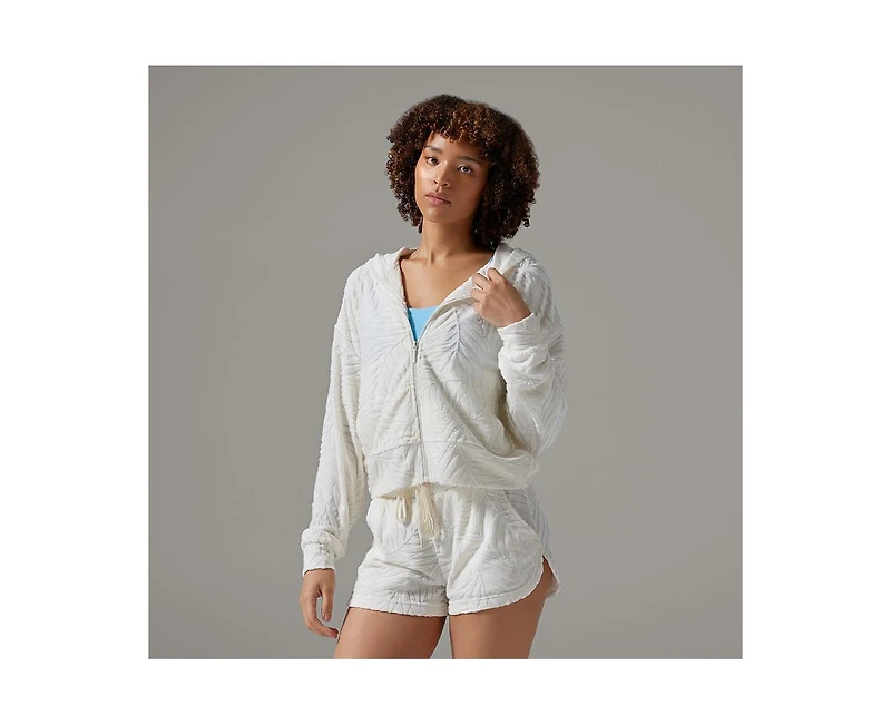 Tavi Women's Palm Terry Zip Hoodie