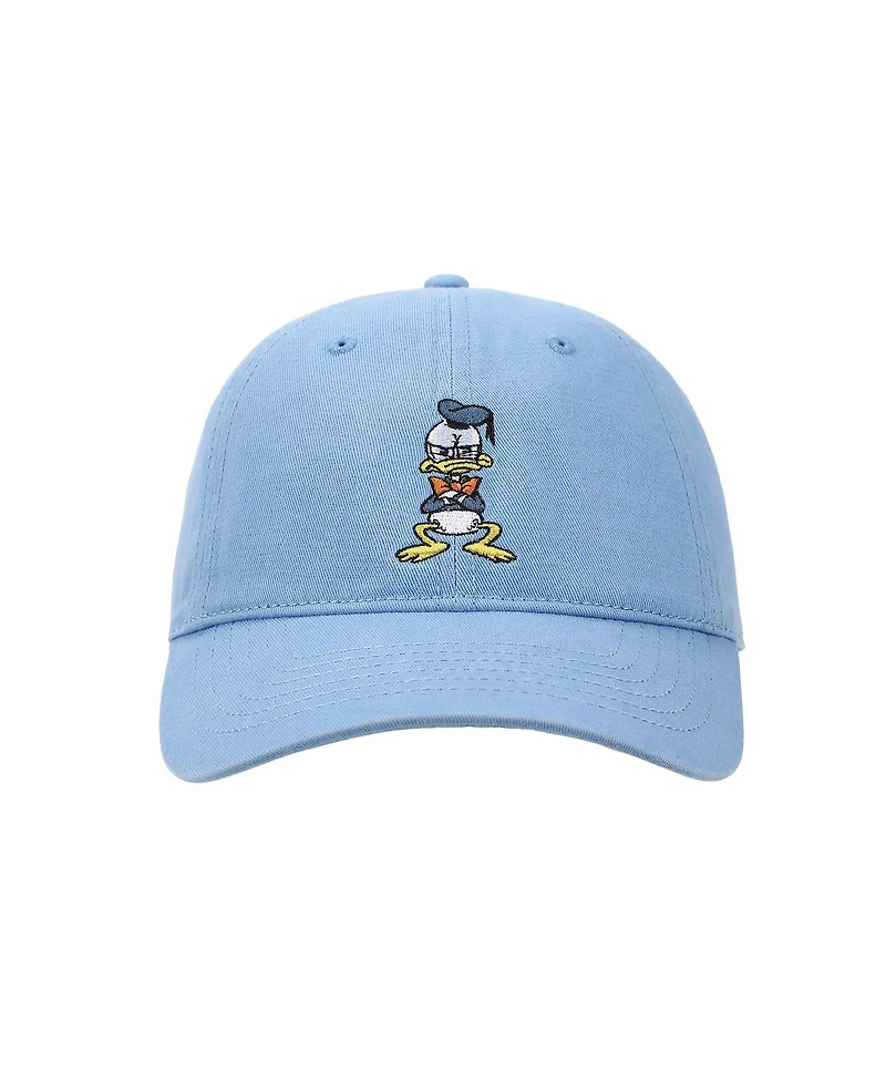 Disney Men's Donald Duck Blue Unstructured Baseball Cap