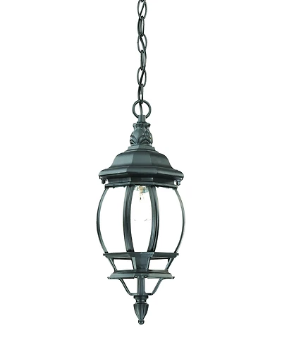 White Glass Globe Hanging Light