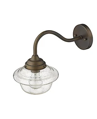 Classic Schoolhouse Wall Sconce for Outdoor Patio and Garage Lighting