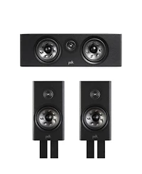 Polk Audio Reserve 3.0 Channel Home Theater Speaker Bundle (Black
