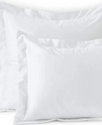 Lands End 400 Thread Count Premium Supima Cotton No Iron Sateen Embroidered Pillow Sham